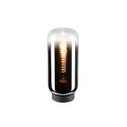 Lampe de table PANTILO SLIM cylindrique E27, chrome gradable