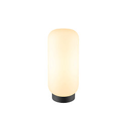 Lampe de table PANTILO SLIM cylindrique E27, blanche gradable
