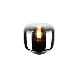 Lampe de table PANTILO cylindrique E27, chrome gradable