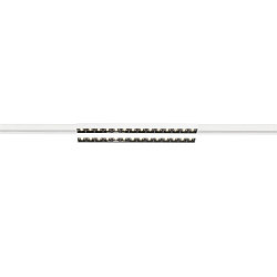 3-phase spot SIGHT EVO DOUBLE square IP20, black, white, lacquered dimmable