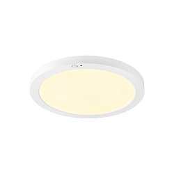 Downlight VARIO 290 avec capteur IP20, blanche, laqué 