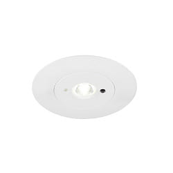 Plafonnier encastré P-LIGHT rond IP20, blanche 