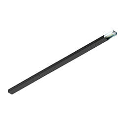 Syst�me d'�clairage en continu couverture EASYLIGHT BC 1500 7 25 BK 7 p�les, noir