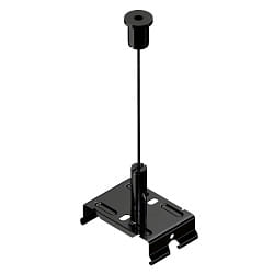 Syst�me d'�clairage en continu suspension par cha�ne EASYLIGHT SCK 3000 BK, noir