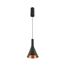 pendant luminaire LALU® SET CONE 15 IP20, black dimmable