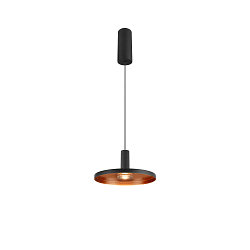pendant luminaire LALU® SET PLATE 22 IP20, black dimmable