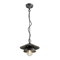 pendant luminaire SEJERO E27 IP65, anthracite dimmable