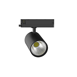 3-phase spot TRACKSPOT P swivelling, suitable for VDU workstation IP20, black dimmable