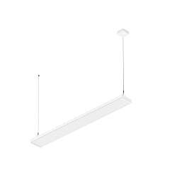 Luminaire à suspension WORKLIGHT P LINE 150 adapté aux postes de travail avec écran IP20, blanche gradable