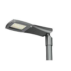 Lampe à mât STREET A MIDI IP66, gris 