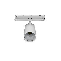 3-phase spot TRACKSPOT P swivelling, suitable for VDU workstation IP20, white dimmable