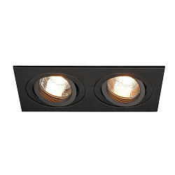 Lumi�re encastr�e NEW TRIA II GU10 GU10, noir 