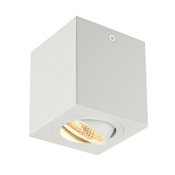 Ceiling luminaire TRILEDO SQUARE CL Surface mount luminaire Downlight, LED, 6W, 38�, 3000K, incl. driver, white