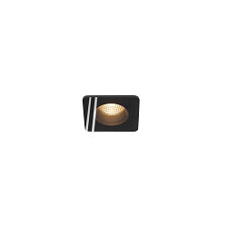 Plafonnier encastr� PATTA-F SQUARE angulaire, rigide, reculer IP65 / IP20