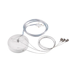 Suspension pendulaire MEDO 5 fois, blanche