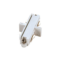 1- raccord monophasé électrique blanche