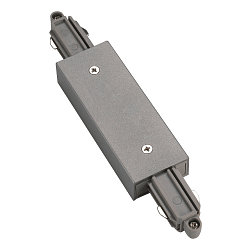 1- raccord monophas� avec possibilit� d'alimentation, Gris argent