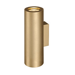 Luminaire mural ENOLA B UP/DOWN GU10 IP20, laiton gradable