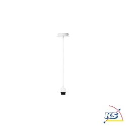 Luminaire  suspension FENDA sans abat-jour E27 IP20, blanche gradable