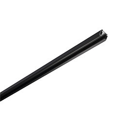Rail triphasé pour montage en surface S-TRACK ON/OFF 1M commutable, noir