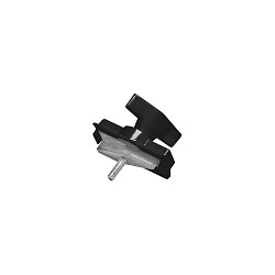 Adaptateur triphasé S-TRACK 1 voie, mécanique, version pour montage en surface, universal, noir