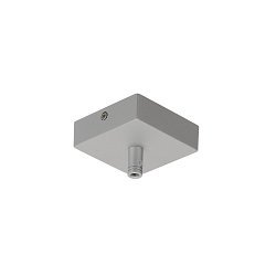 Rosace de plafond pour GLENOS angulaire, avec d�charge de traction, argent