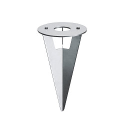 Piquet de terre pour HELIA, acier inoxydable