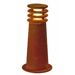 Lampadaire d�ext�rieur RUSTY� ROUND 40 petit, rond E27 IP55, rouille gradable