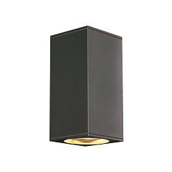 Luminaire mural d�ext�rieur BIG THEO UP/DOWN angulaire, direct / indirect GU10 IP44, anthrazit gradable
