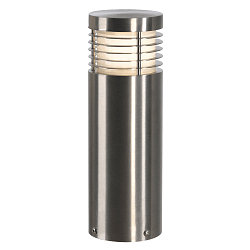 Lampadaire d'ext�rieur VAP SLIM E27 IP44, acier inoxydable