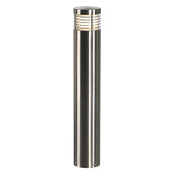 Lampadaire d'ext�rieur VAP SLIM E27 IP44, acier inoxydable