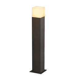 Lampadaire d�ext�rieur GRAFIT 60 POLE angulaire, avec diffuseur E27 IP44, anthrazit gradable