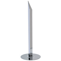 Pointe de terre, aluminium