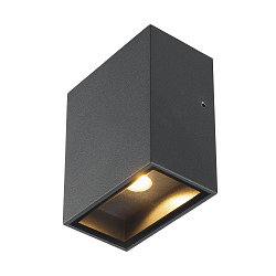 Luminaire mural QUAD 1 XL angulaire IP44, anthrazit