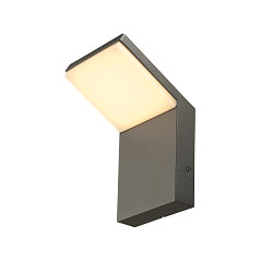 LED Outdoor luminaire ORDI Wall luminaire, anthracite, 120�, SMD LED, 3000K, IP44, excl. Sensor