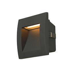 Luminaire d'encastrement mural  DOWNUNDER OUT S Bas, asym�trique IP55, anthrazit 