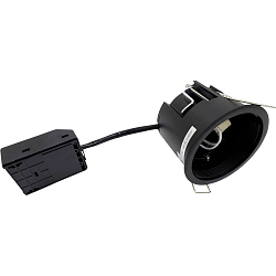 Lumière encastrée UNI INSTALL G2 GU10 IP44, noir 
