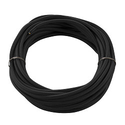Tuyau en PVC 3 pôles noir 