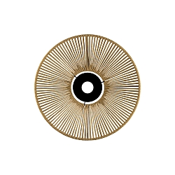 Abat-jour PAMELA 3913/50, couleur sable, noir