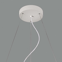 Suspension pendulaire LISBOA 80 - ON-OFF / TRIAC - 250CM 3 fois, blanc mat