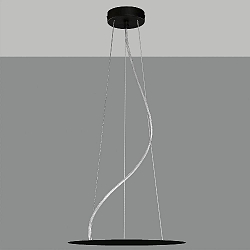 Suspension pendulaire LISBOA 3 fois, contr�lable par DALI