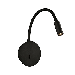 Lampe de lecture LYON 16/3699 avec interrupteur, réglable IP20, noir
