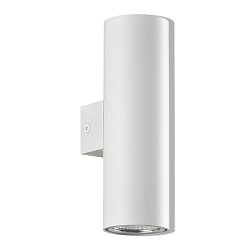 Luminaire mural ZOOM 16/3764-18 haut bas GU10 IP20, opale, blanche gradable