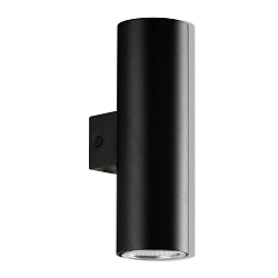Luminaire mural ZOOM 16/3764-18 haut bas GU10 IP20, noir  gradable