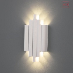 LED wall luminaire ROBIN 16/3814, 10 flames, Up & Down, 21W 3000K 1625lm, white