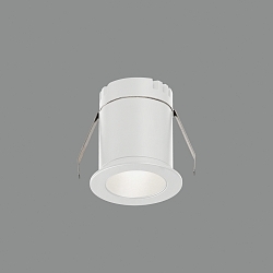 Plafonnier encastré DOT IP20, blanche 