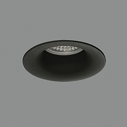 Lumière encastrée WINKA GU10 IP20, opale, noir   CRI >80