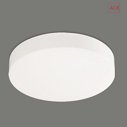 Luminaire de plafond ATEN 3706/40 IP20, opale, blanche 
