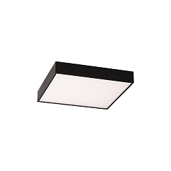 Luminaire de plafond OPORTO 3973/40 avec diffuseur IP20, noir