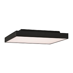 Luminaire de plafond OPORTO 3973/60 avec diffuseur IP20, noir